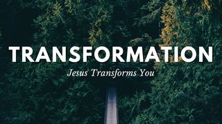 Tranformation: Jesus Tranforms You Psalms 95:1-6 New Living Translation