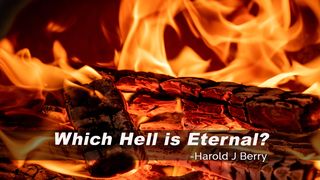 Which Hell Is Eternal? 2 Peter 2:4-10 New International Version