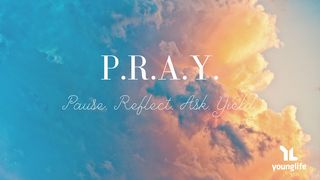P. R. A. Y. Pause. Reflect. Ask. Yield. Luke 6:28 King James Version