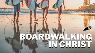 Board Walking in Christ Psalms 32:7-8 New Living Translation