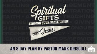 Spiritual Gifts: Finding Your Position on Team Jesus 1 Corinthians 12:1-7 The Passion Translation