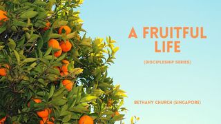 A Fruitful Life John 15:1-12 New Living Translation