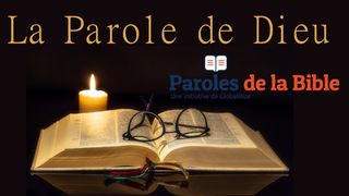La Parole De Dieu Ésaïe 55:8-13 Bible Darby en français