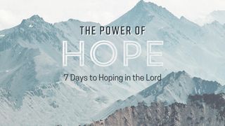 El poder de la esperanza: 7 días para esperar en el Señor Romanos 15:13 La Biblia de las Américas