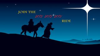 Join the Joy Ride 2 Corinthians 9:13-15 King James Version