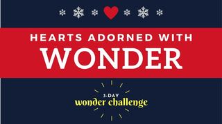 Hearts Adorned With Wonder Matthew 2:3-4 The Message