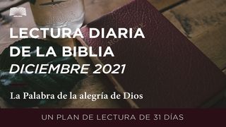 Lectura Diaria De La Biblia De Diciembre 2021: La Palabra De Gozo De Dios Daniel 9:18-19 Biblia Reina Valera 1960