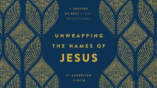 Unwrapping the Names of Jesus | A Prayers of REST 5-Day Devotional by Asheritah Ciuciu  John 6:35, 38-40 New King James Version