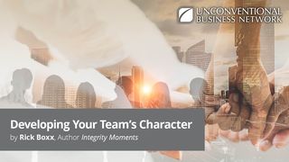 Developing Your Team's Character Galatians 6:4 English Standard Version 2016