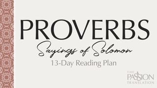 Proverbs – Sayings Of Solomon Proverbs 15:31-32 New Living Translation