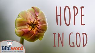 Hope in God! Lamentations 3:18-20 New Living Translation