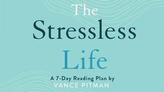 The Stressless Life John 5:19-30 New International Version