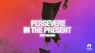 Persevere in the Present Matthew 14:29-30 The Message