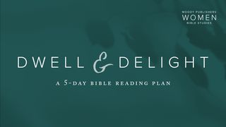 Dwell & Delight in the Word  Habakkuk 3:19 New International Version
