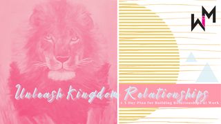 Unleash Kingdom Relationships 1 Corinthians 2:5 New International Version