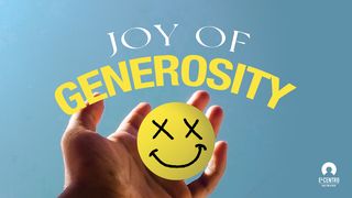 [Kainos] Joy of Generosity Matthew 10:38-39 The Message
