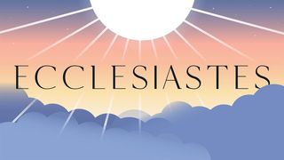 Ecclesiastes Ecclesiastes 12:6-7 The Message