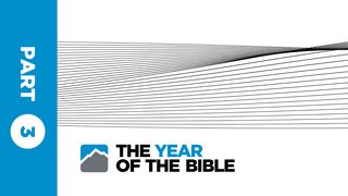 Year of the Bible: Part Three of Twelve  Hebrews 3:12-14 The Message