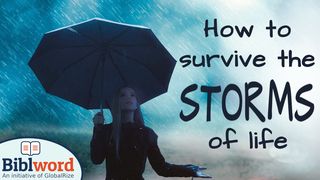 How to Survive the Storms of Life Isaiah 38:17 English Standard Version 2016