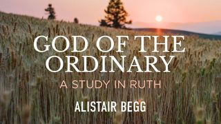 God of the Ordinary: A Study in Ruth Ruth 4:6 The Message