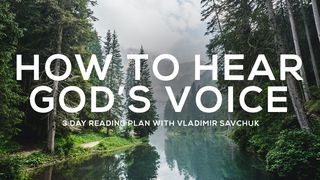 How To Hear God's Voice Romans 8:16-17 New International Version