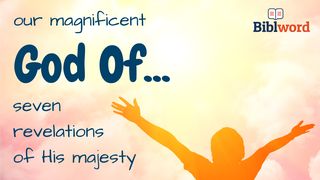 Our Magnificent God Of... Romans 15:33 New International Version