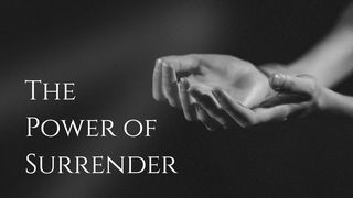 The Power Of Surrender – David Shearman Proverbs 3:1-12 The Message