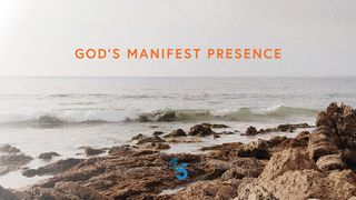 God's Manifest Presence Hebrews 10:19-25 The Message