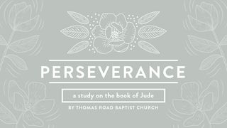 Perseverance: A Study in Jude Jude 1:5-7 The Message