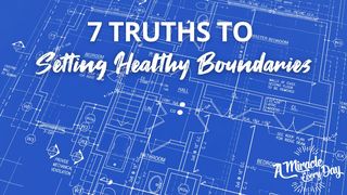 Setting Healthy Boundaries Mark 6:51 New Century Version