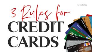 Credit Cards: 3 Rules to Use Them Wisely ローマ人への手紙 13:14 リビングバイブル