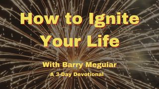 How to Ignite Your Life Luke 15:17-24 The Message