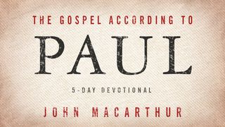 The Gospel According To Paul 1 Corinthians 15:9-10 New International Version