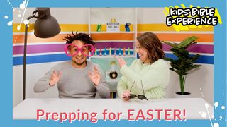 Kids Bible Experience | Prepping for Easter! Matthew 26:40-43 New Living Translation