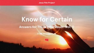 Know for Certain: Answers for Those Who Doubt (Vol. 1) Romans 10:10 New American Standard Bible - NASB 1995