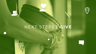 NEXT STEPS: Give 2 Chronicles 31:10 New International Version
