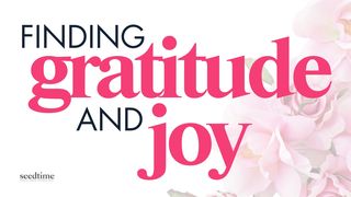 Finding Gratitude and Joy: What the Bible Says About Gratitude Colossians 3:18 The Message
