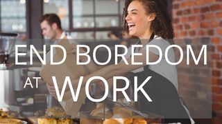 End Boredom At Work Genesis 45:7 New International Version