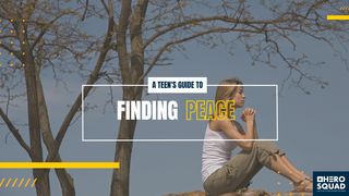 A Teen's Guide To: Finding Peace  Psalms 130:4 New King James Version