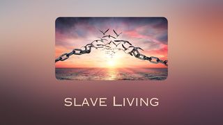 Slave Living Genesis 21:11-13 The Message