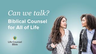 Can We Talk? Biblical Counsel for All of Life Psalms 3:3-4 The Message