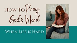 How to Pray God's Word When Life Is Hard Psalms 30:2 New Living Translation