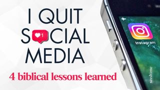 I Quit Social Media for 1 Year (4 Biblical Lessons I Learned) Proverbs 18:24 New Living Translation