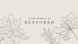 From Broken to Restored: The Book of Nehemiah Nehemiah 4:7-9 The Message