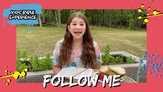 Kids Bible Experience | Follow Me Mark 8:34-37 The Message