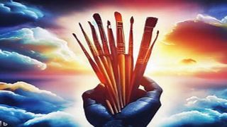 Paintbrushes in the Artist's Hands 1 John 4:7-10 The Message
