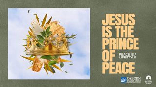 Jesus Is the Prince of Peace Matthew 3:4-6 The Message