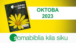 Soma Biblia Kila Siku / Oktoba 2023 Mithali 31:26-27 Swahili Revised Union Version