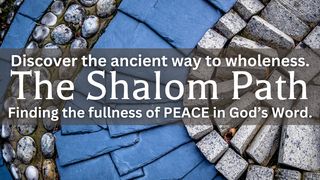 The Shalom Path Psalms 4:8 New King James Version