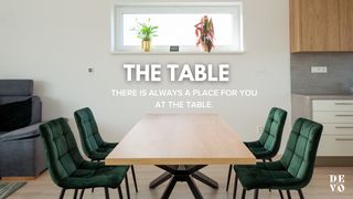 The Table Romans 5:9-10 Amplified Bible